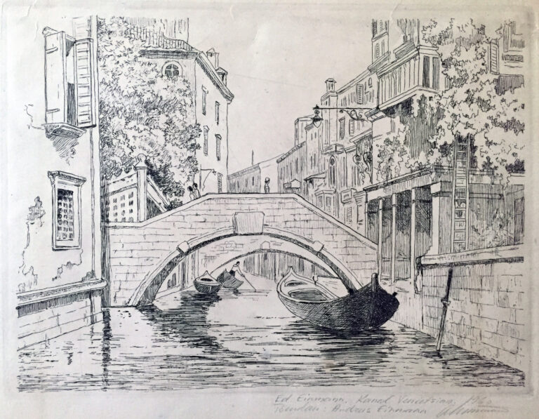 Kanal Veneetsias, Eduard Einmann