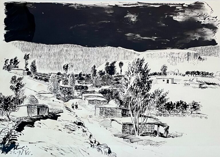 Armeenia külamotiiv, Richard Kaljo