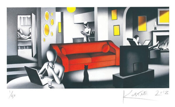 KOSTABI, Kalev Mark Eesti Kunst Graafika Giclée Popkunst Väliseesti kunst