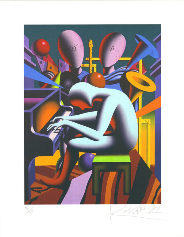 KOSTABI, Kalev Mark Eesti Kunst Graafika Giclée Popkunst Väliseesti kunst