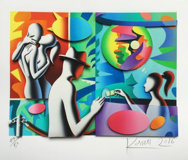 KOSTABI, Kalev Mark Eesti Kunst Graafika 3D skulptograafia Popkunst Väliseesti kunst