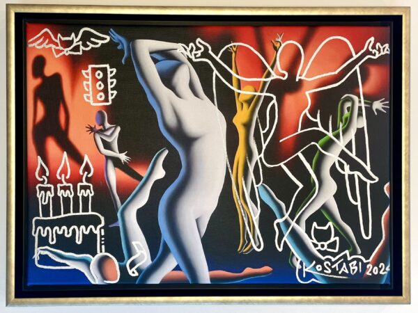 KOSTABI, Kalev Mark Eesti Kunst Muu Segatehnika Sümbolistlik Väliseesti kunst