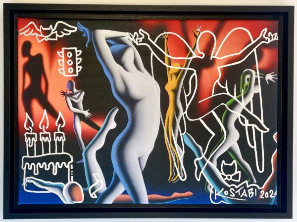 KOSTABI, Kalev Mark Eesti Kunst Muu Segatehnika Sümbolistlik Väliseesti kunst