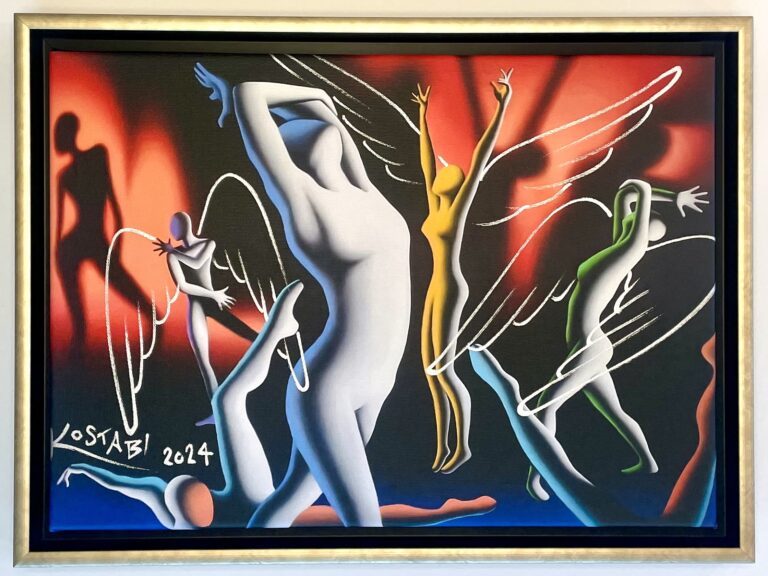 Silent Echoes” V, Kalev Mark Kostabi