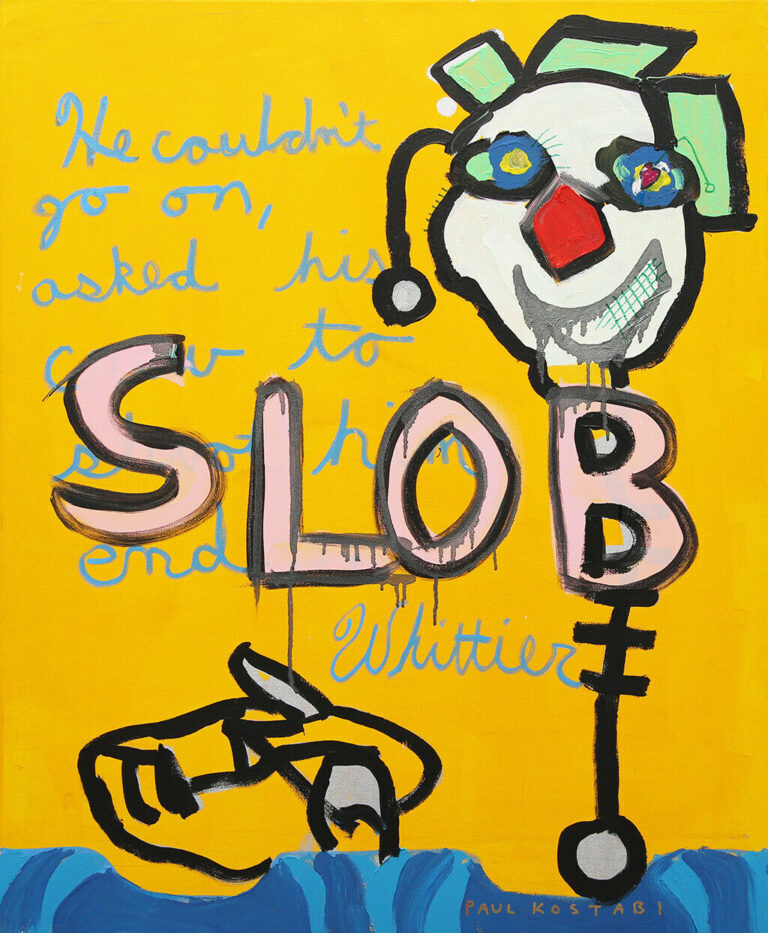 Save Me From My Strenuous Tongue, Indrek Paul Kostabi