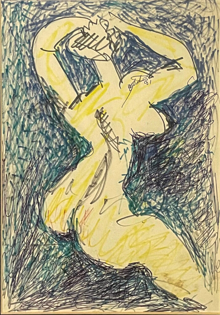 "Akt seljavaates", 1991