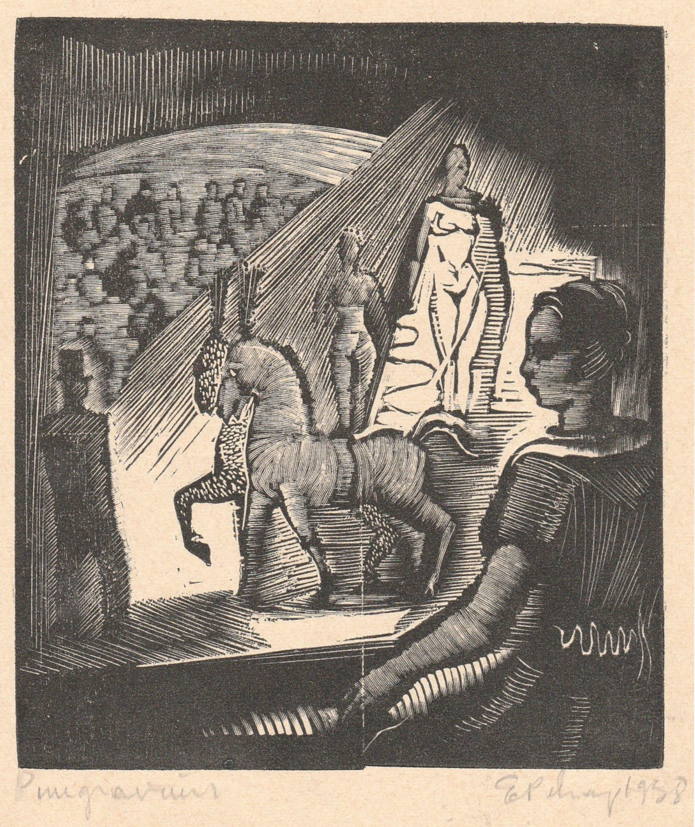 “Akrobaadid hobustega”, 1938