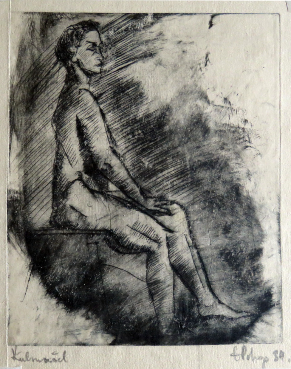 “Istuv akt”, 1934