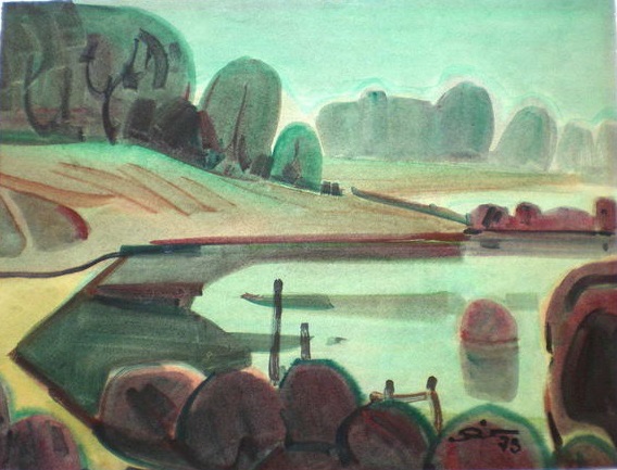 “Järve ääres”, 1973