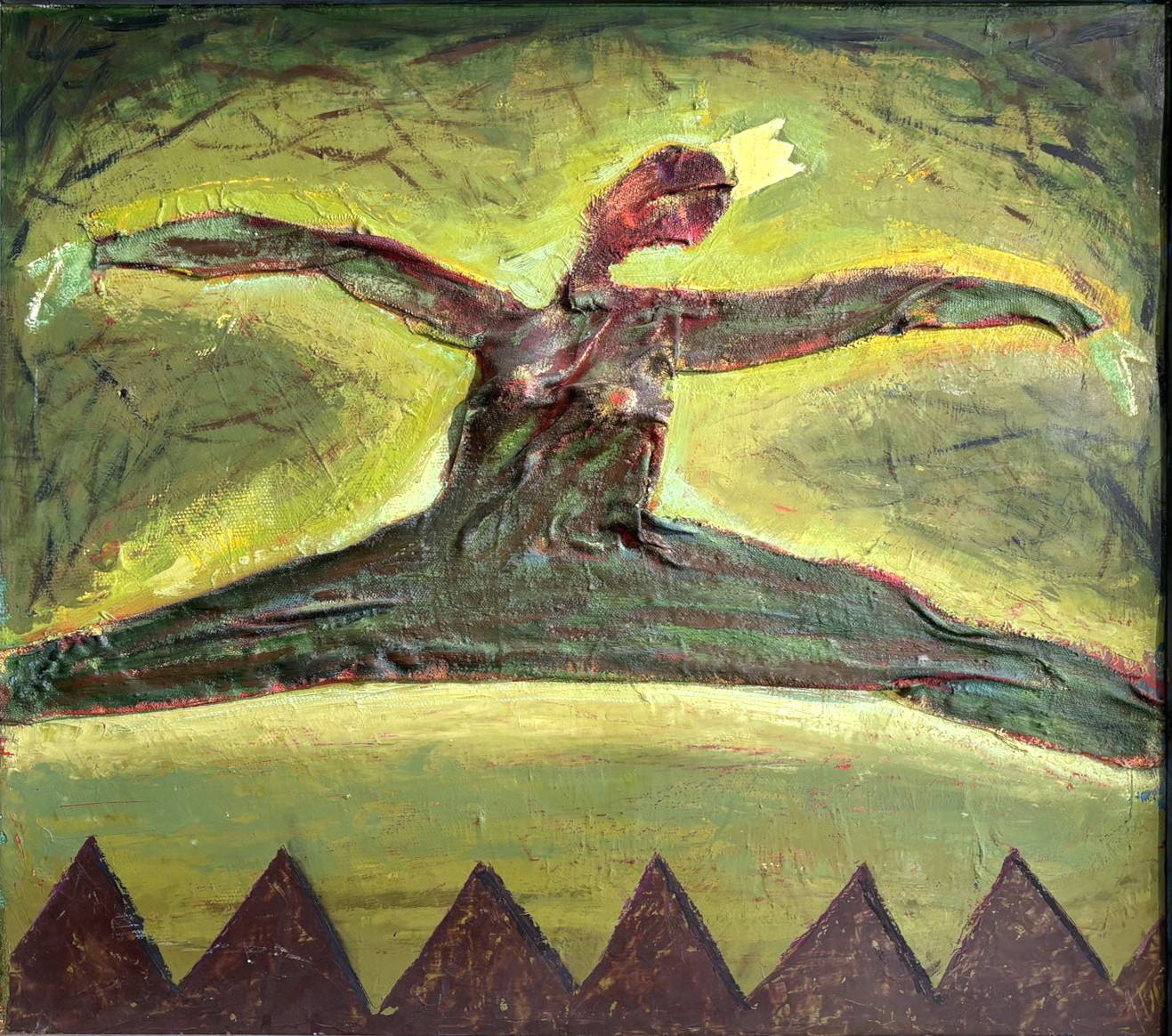 “Lenneldes üle raskuste”, 1990