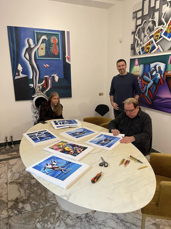 KOSTABI, Kalev Mark Eesti Kunst Graafika Giclée Sümbolism Kaasaegne kunst