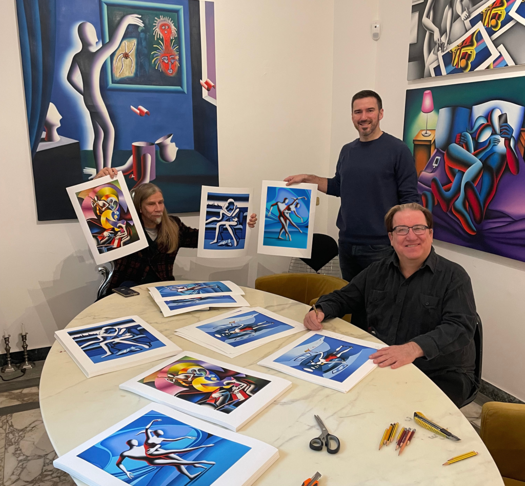 Kalev Mark Kostabi on maailmas tuntuim Eesti juurtega kunstnik, kelle ikoonilisi teoseid ja julget väljenduslaadi tunnevad kunstisõbrad üle maailma. Koostöös Ar