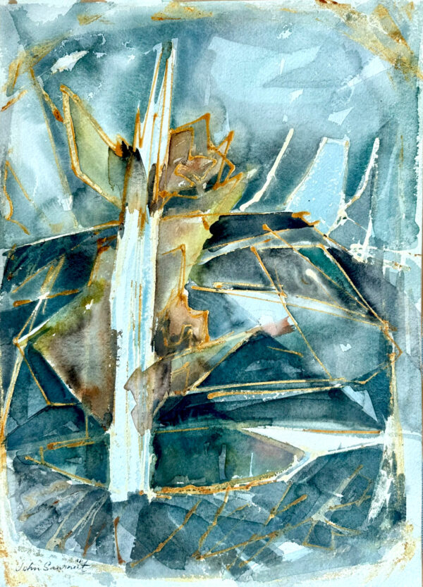 SAARNIIT, Joann Eesti Kunst Akvarell Akvarell Abstraktsionism Väliseesti kunst