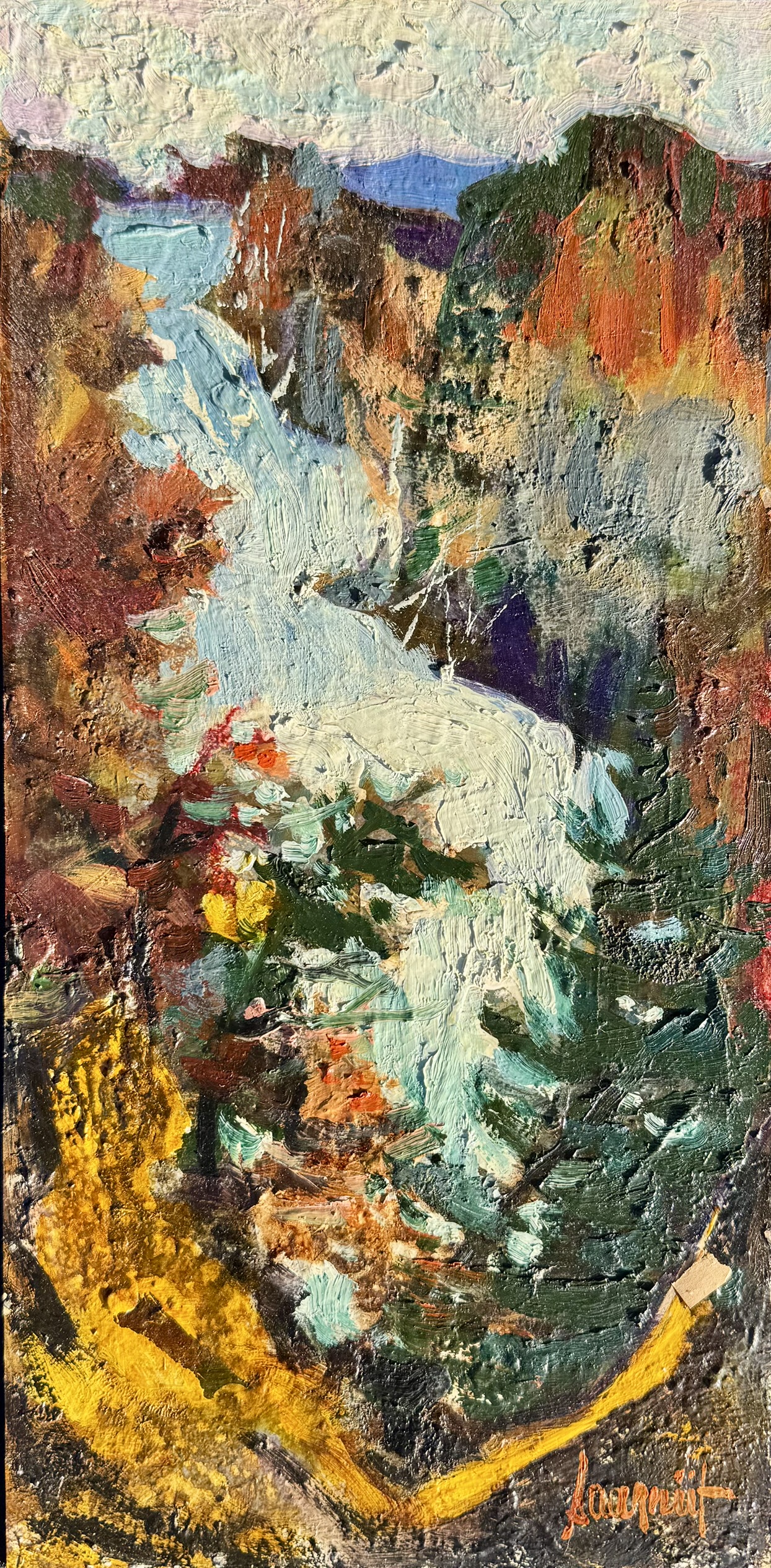 SAARNIIT, Joann Eesti Kunst Maal Õlimaal Loodus Väliseesti kunst