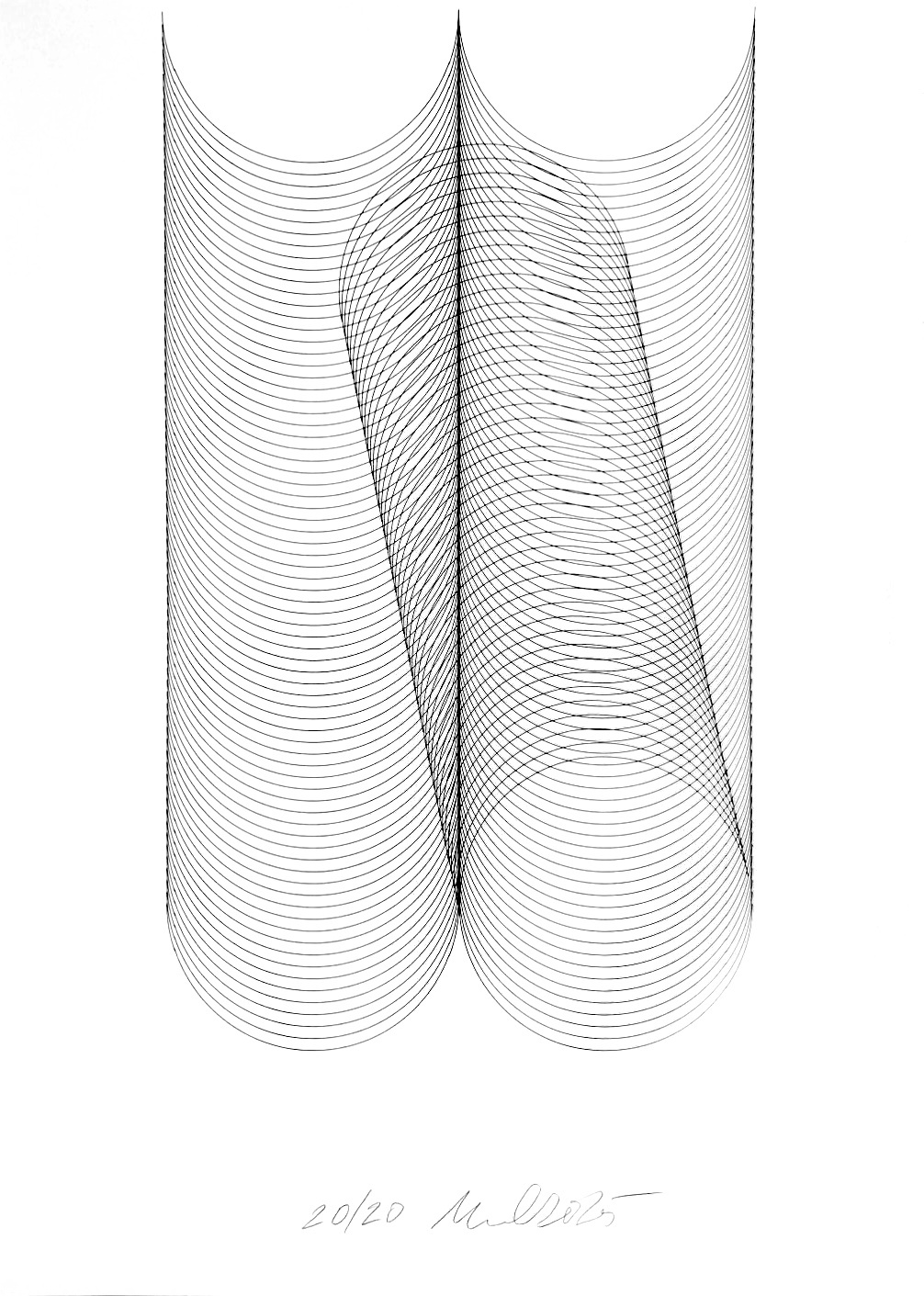 “Kaarjoonte sülelus II”, 2025