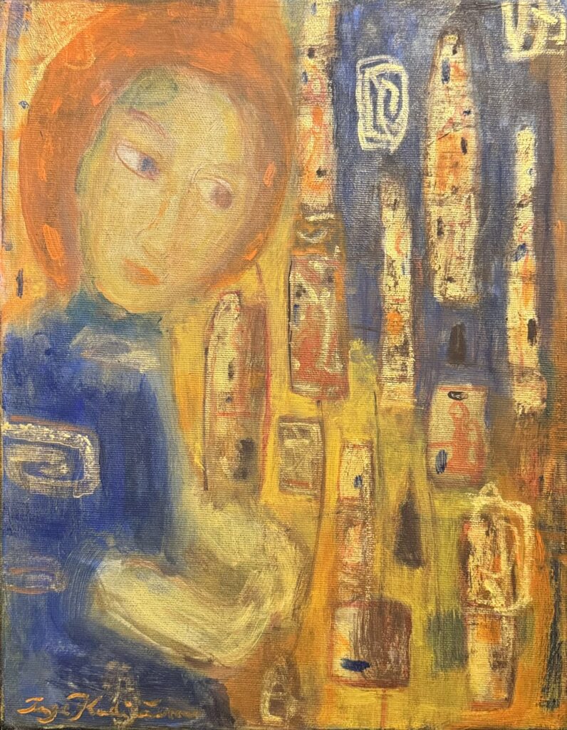 KUDISIIM, Inge Eesti Kunst Maal Akrüül Sümbolism Kaasaegne kunst