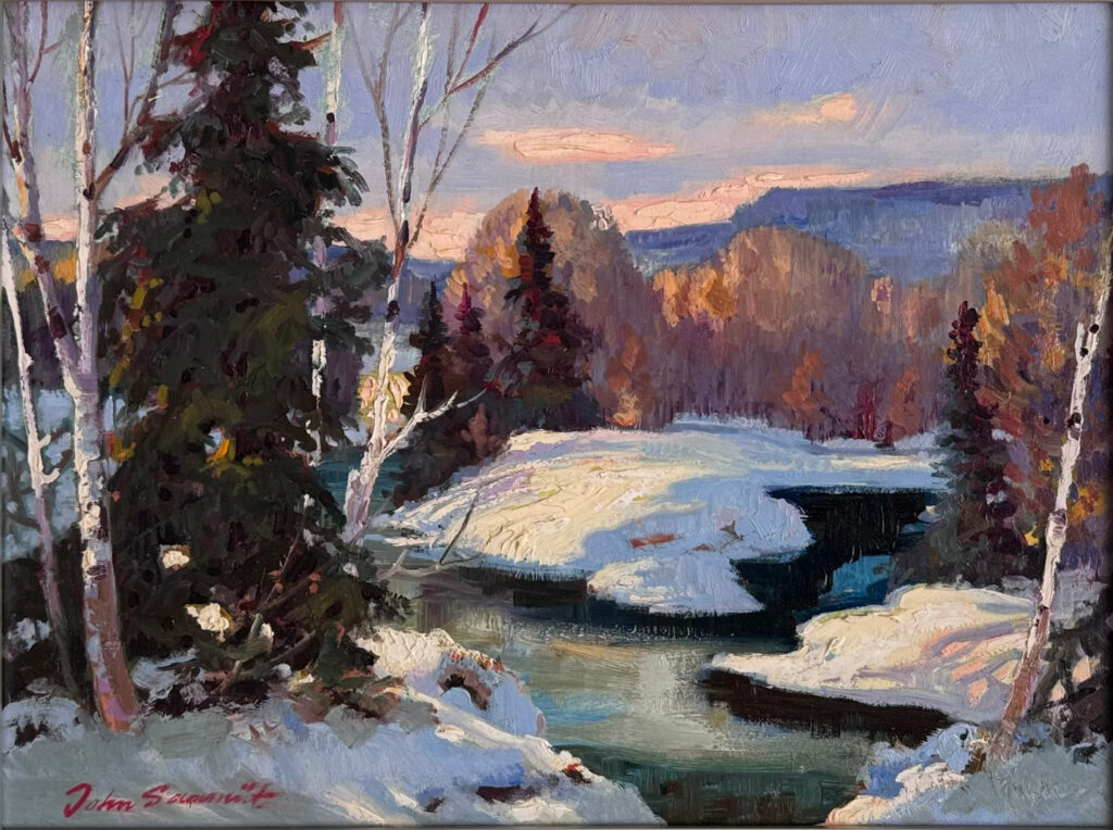 "Talvine maastik", 1960